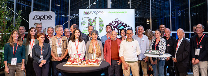 Retour en images sur les 50 ans de Sapho au Salon du Végétal
